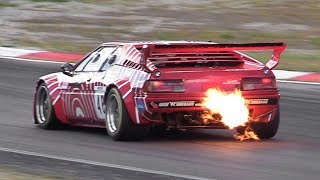 BMW M1 ProCar w Straight Pipes Pure Sound Best sounding BMW inline6 [upl. by Kalvin]