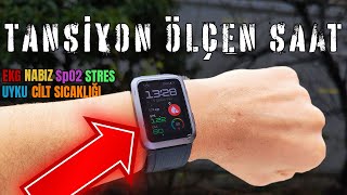 GERÇEK TANSİYON ÖLÇEN SAAT  Huawei Watch D İncelemesi [upl. by Riocard]