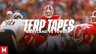 Terp Tapes  Maryland vs Towson [upl. by Ecinev797]