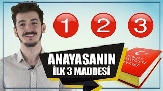 Anayasanın Değişmez İlk Üç Maddesi Nedir [upl. by Ahsia675]