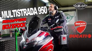 DUCATI MULTISTRADA 950 REMAPPING ECU STOCK [upl. by Rehpotisrhc224]