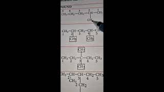 11th std chemistry IUPAC nomenclature 2nd mid term portion unit 13 [upl. by Whalen13]