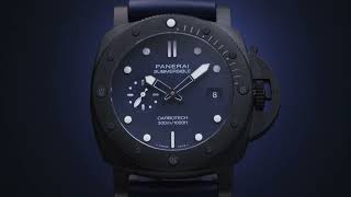 Panerai Submersible QuarantaQuattro Carbotech™ [upl. by Cerys]