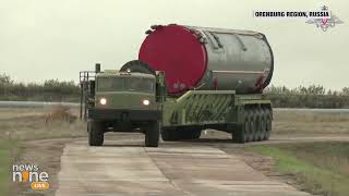 Russia Unveils Footage of Avangard ICBM System Enhancing Strategic Nuclear Forces  News9 [upl. by Anitsrhc413]