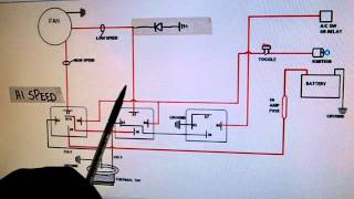 2 Speed Electric Cooling Fan Wiring Diagram [upl. by Osric]