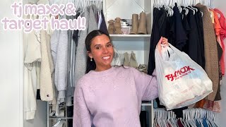 tj maxx and target shopping haul [upl. by Ayanej323]