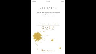 Yesterday SATB Choir  Adapted by Jacob Narverud [upl. by Aroon733]