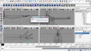 Tutorial cambiar el tamaño de los joints en Autodesk Maya [upl. by Audie667]