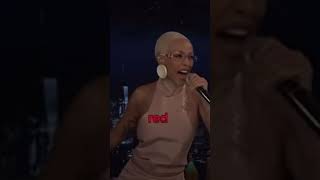 doja cat performs a broadway version of ‘ paint the town red ‘ at tonight show dojacat tonightshow [upl. by Eenhpad]