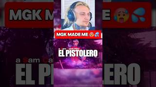 WATCH TILL THE END❗️🥵 MGK  El Pistolero Reaction part1 mgk elpistolero mgkreaction [upl. by Leikeze]