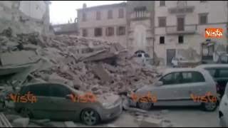 Terremoto magnitudo 60 devasta il Centro Italia quotAmatrice non cè piùquot [upl. by Wagstaff803]