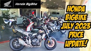 July 2023 Honda Bigbike Updated Price Srp Downpayment Installment All Units Langga Gail [upl. by Stephani373]