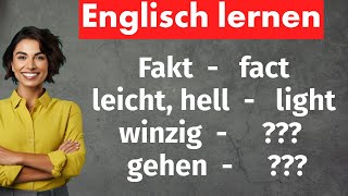 1000 Wichtigste Englische Wörter  Grundwortschatz zum Englisch Lernen [upl. by Dlnaod]