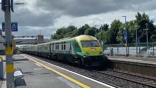 Irish Rail Class 201MK4 Intercity Hazelhatch amp Celbridge [upl. by Ennairrac]