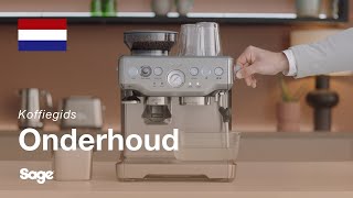 The Barista Express™  Tutorial over het ontkalken van het espressoapparaat  Sage Appliances NL [upl. by Kursh]