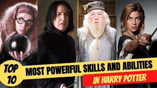 TOP 10 Most Powerful Skills and Abilities in Harry potter  Explained in Hindi [upl. by Jabez]