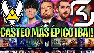 IBAI CASTEO MÁS ÉPICO DE LA LEC😱SE VUELVE LOCO  VIT vs SK LEC VERANO 2024 ESPAÑOL IBAI COSTREAM [upl. by Melena]