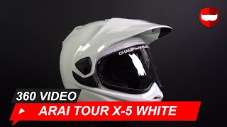 Arai Tour X5 White  ChampionHelmetscom [upl. by Royal]