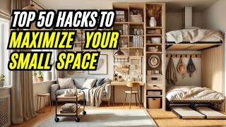 50 BRILLIANT SMALL SPACE ORGANIZATION AND STORAGE IDEAS TO MAXIMIZE YOUR HOME [upl. by Whall]