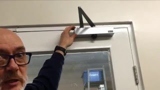 How To Adjust An Overhead Door Closer [upl. by Eward476]