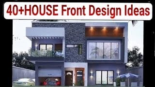 40HOUSE Front Design Ideas  Latest Home Decorations Elevation [upl. by Selrhc310]