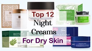 Top 12 Night Creams For Dry Skin In Sri Lanka 2020 With Review amp Price  Glamler [upl. by Avon905]