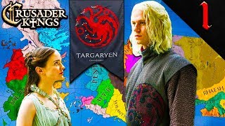 RHAEGAR TARGARYEN Crusader Kings 2 Game of Thrones House Targaryen 1 [upl. by Maccarthy]