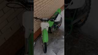 Kawasaki kx85 🦖 automobile dirtbike дпс bikelife hellhound bikelife kx85 leogodless [upl. by Edorej]