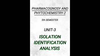 Pharmacognosy25th semunit3Glycosides pharmacy pharmacynotes shorts [upl. by Ynoble321]