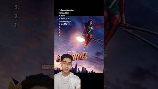 PART 2  Ranking Marvel Disney Plus Shows mcu marvel avengers marvelstudios wandavision [upl. by Amend]