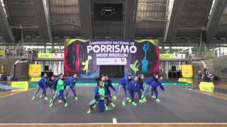 52 Gimnasio El lago Hip Hop Jr Fem Inder 2015 Lunes [upl. by Onirefes]