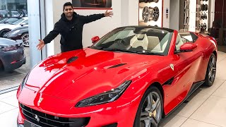 COLLECTING MY NEW FERRARI PORTOFINO [upl. by Misha168]