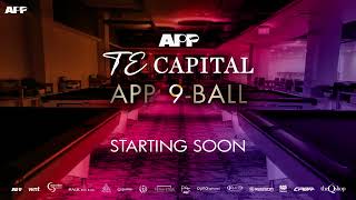 LIVE  TE Capital App 9 Ball 2023  Day 4 [upl. by Akoyin]