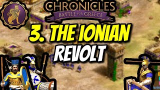 3 The Ionian Revolt Campaign Hard AoE2  Chronicles Battle for Greece DLC [upl. by Annaesor320]