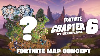 Fortnite Chapter 6  Fortnite Map Concept [upl. by Ahsin]