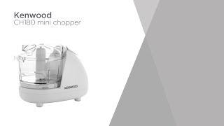 Kenwood CH180 Mini Chopper  White  Product Overview  Currys PC World [upl. by Violeta276]