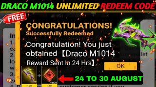 FREE FREE FIRE REDEEM CODE TODAY 24 AUGUST REDEEM CODE FREE FIRE  FF REDEEM CODE TODAY 24 AUGUST [upl. by Gaidano788]