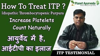 How to Treat ITP amp Increase Platelets Count Naturally [upl. by Anola]