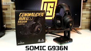 Esse Foi Muito Pedido HEADSET SOMIC G936N do Aliexpress  Uma Grata Surpresa [upl. by Enyaj]