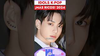 IDOLS KPOP MÁS RICOS 2024 kpop [upl. by Ruffin]