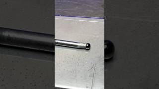 HOW TO PREPARE A TUNGSTEN for aluminum Tig welding shorts tigwelding [upl. by Everick244]