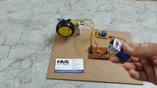 Automatic Braking System Using IR Sensor [upl. by Odlopoel]