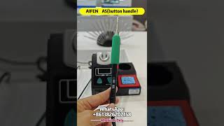 aifen A5 soldering stationcompatible with C115C210C245Support normal handleampnew button handle [upl. by Khudari]