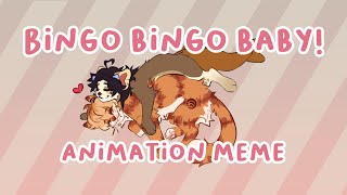 Bingo Bingo Baby  animation meme [upl. by Prosser591]