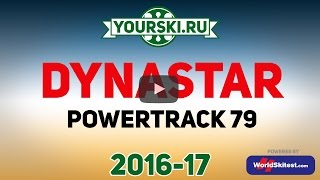 Ski test Dynastar Powertrack 79 Fluid X season 201617 [upl. by Fillian219]