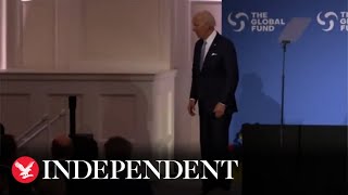 Joe Biden appears confused as he exits UN event [upl. by Minette]