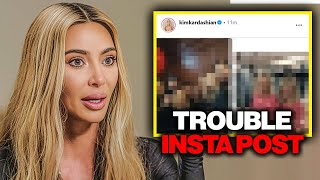 Kim Kardashian RIDICULOUS Instagram Post Got Her In HUGE Problems [upl. by Gnel]