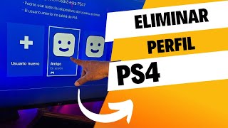 Cómo eliminar un Perfil de PS4 [upl. by Malvia780]