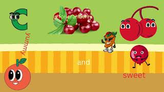 ABCD Fruits Song [upl. by Randy]