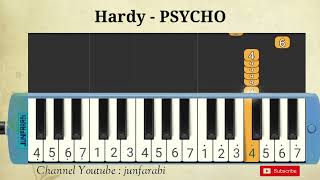 Hardy  PSYCHO  melodika tutorial [upl. by Zusman]